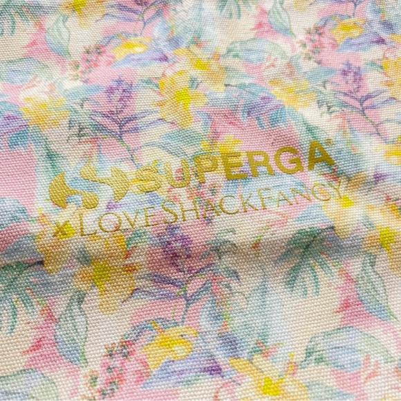 Superga x LoveShackFancy Floral Dainty Mini / Shoe Bag - Picture 2 of 5